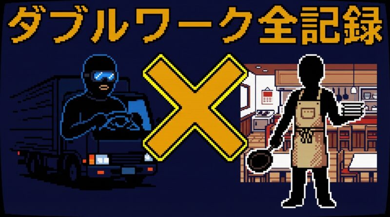 アスリートのダブルワーク全記録 — トラック12時間×レストラン4時間で気づいたこと