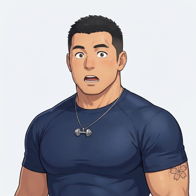 岸くんが驚き顔で突っ込む