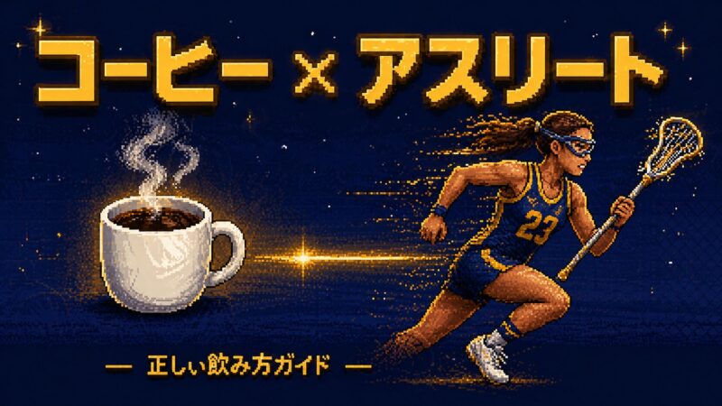 アスリートとコーヒーの作法