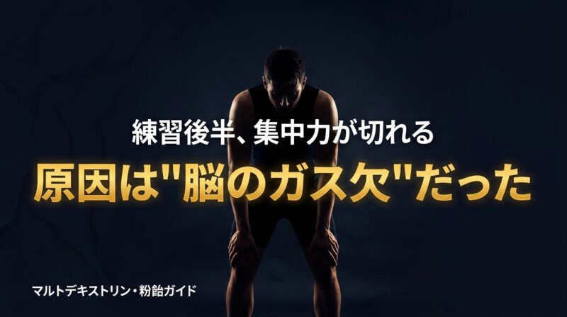 マルトデキストリン・粉飴ガイド