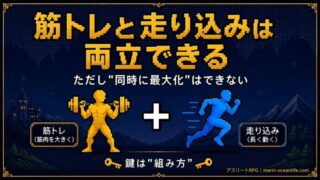 筋肥大と筋持久力は両立できるのか?──走ると筋肉が落ちる説の正体