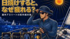 日焼けすると疲れるのはなぜか?屋外アスリートの紫外線対策 完全ガイド