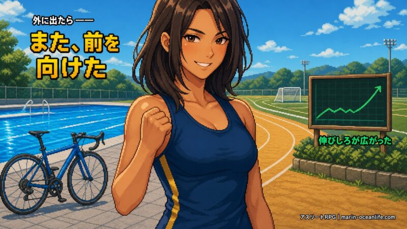 練習の外に出て気づきと刺激を得て、また前向きに伸びていけるようになったラクロス選手