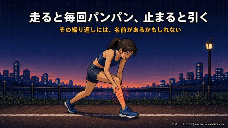 走ると足が爆発しそうに張る症状の解説記事