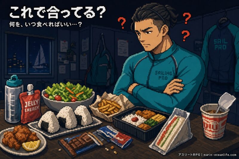 試合前、何を・いつ食べればいい?毎回なんとなくで済ませて迷っている周平