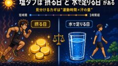 塩タブレットはいつ必要か? 汗だくのアスリートが「摂る日・水で足りる日」を見分ける