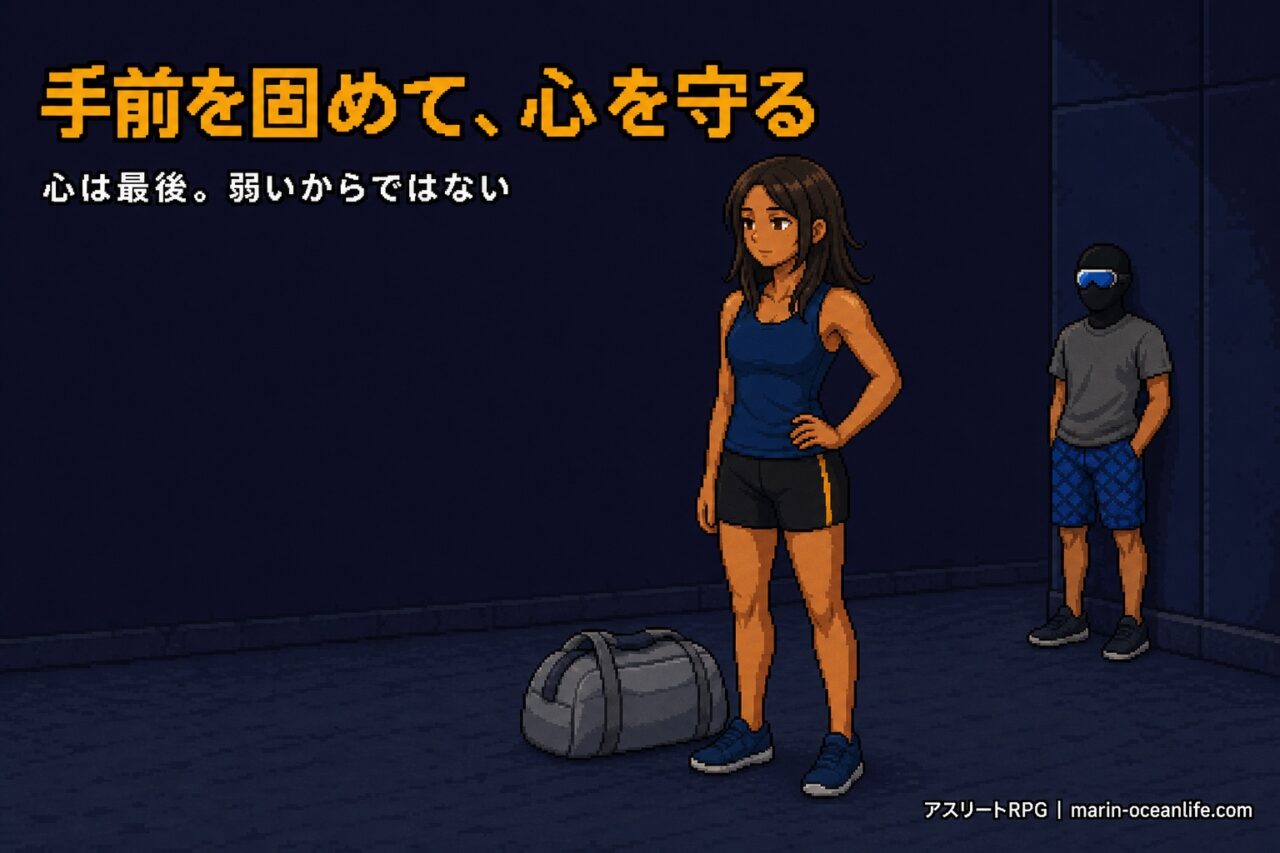弱いからではない。心は最後でいい