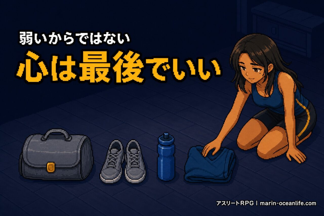 メンタルが弱いは本当か?本番に強い人が心を「最後」に整える理由